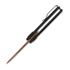 Navaja Vosteed Corgi-V Vanchor Lock - Copper Dune - Aluminium, negro