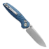 Сгъваем нож Vosteed Corsair Crossbar - Micarta Blue - S/W Drop