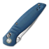 Сгъваем нож Vosteed Corsair Crossbar - Micarta Blue - S/W Drop