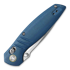 Coltello pieghevole Vosteed Corsair Crossbar - Micarta Blue - S/W Drop