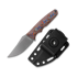 Coltello Vosteed H-Back - Stonewash - Micarta, Copper Raindrop
