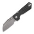 Coltello pieghevole Vosteed Hedgehog - Bead Blast & Brushed - Micarta, nero