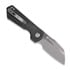 Vosteed Hedgehog - Bead Blast & Brushed - Micarta sulankstomas peilis, juoda