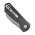 Vosteed Hedgehog - Bead Blast & Brushed - Micarta sulankstomas peilis, juoda