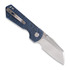 Coltello pieghevole Vosteed Hedgehog - Satin & Brushed - GT-Mascus, Black & Blue