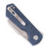 Coltello pieghevole Vosteed Hedgehog - Satin & Brushed - GT-Mascus, Black & Blue