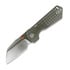 Vosteed Hedgehog - Satin & Brushed - Micarta folding knife, olive drab