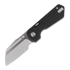 Coltello pieghevole Vosteed Hedgehog - Bead Blast & Brushed - Aluminium, nero