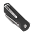 Vosteed Hedgehog - Bead Blast & Brushed - Aluminium sulankstomas peilis, juoda