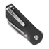 Coltello pieghevole Vosteed Hedgehog - Bead Blast & Brushed - Aluminium, nero