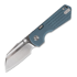 Vosteed Hedgehog - Satin & Brushed - Aluminium sulankstomas peilis, mėlyna