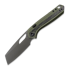 Vosteed Kroc 329 - Destroyer Gray - Aluminum & Topo G10 sulankstomas peilis