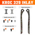 Vosteed Kroc 329 Inlay - Rasta CamoCarbon