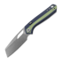 Vosteed Kroc 329 - Stonewash - Aluminum & GID G10 sulankstomas peilis