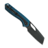 Vosteed Kroc - Blackwash - Aluminum & Carbon Fiber sulankstomas peilis