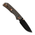 Vosteed Marten 330 - Blackwash - Carbon Fiber 접이식 나이프, Copper