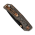 Vosteed Marten 330 - Blackwash - Carbon Fiber 접이식 나이프, Copper