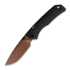 Vosteed Marten 330 - Copper Dune - Aluminum 折り畳みナイフ, 黒