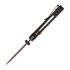 Vosteed Marten 330 - Copper Dune - Aluminum 折り畳みナイフ, 黒