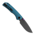 Vosteed Marten 330 - Destroyer Gray - Aluminum 접이식 나이프, Steel Blue