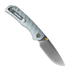 Navalha Vosteed Marten 330 - Stonewash - Aluminum, Light Blue