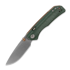 Vosteed - Marten 330 - Stonewash - Micarta, groen