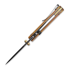 Skladací nôž Vosteed Marten - Blackwash - PEI