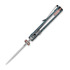 Coltello pieghevole Vosteed Marten - Satin - Carbon Fiber, blu