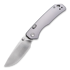 Vosteed Marten - Satin - Aluminum folding knife, grey