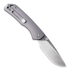 Vosteed Marten - Satin - Aluminum folding knife, grey