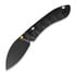 Coltello pieghevole Vosteed Mini Nightshade - Blackwash - Titanium, nero