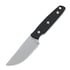 Vosteed Mink - Blastwash Clip Point - Micarta veitsi, musta