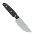 Vosteed Mink - Blastwash Clip Point - Micarta veitsi, musta