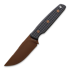 Vosteed Mink Clip Point - Copper Dune - Micarta veitsi, musta