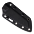 Vosteed Mink Sheepsfoot - Stonewash - Micarta knife, black