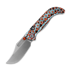 Coltello pieghevole Vosteed Naga - Stonewash - Bamboo Micarta, Coral Orbit