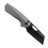 Coltello pieghevole Vosteed Nip-L - Blackwash - Left-Handed, Titanium,, grigio