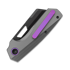 Vosteed Nip-L - Blackwash - Titanium Taschenmesser, grau