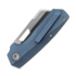 Vosteed Nip-L - Satin & Brushed - Titanium Taschenmesser, blau