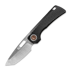 Vosteed Nymble - Satin - Titanium &ouml;sszecsukhat&oacute; k&eacute;s, fekete