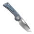 Vosteed Nymble - Satin - Titanium összecsukható kés, kék