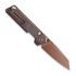 Vosteed Parallel - Copper Dune - Titanium sulankstomas peilis, Dark Reddish Purple