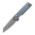 Vosteed Parallel - Stonewash - Titanium sulankstomas peilis, mėlyna