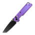 Vosteed - Parallel Tanto - Blackwash - Titanium, purpurne