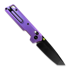 Liigendnuga Vosteed Parallel Tanto - Blackwash - Titanium, purpurne