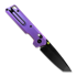 Liigendnuga Vosteed Parallel Tanto - Blackwash - Titanium, purpurne