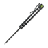 Vosteed Porcupine - Blackwash - G10 sulankstomas peilis, Doodle Monster™