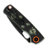 Vosteed Porcupine - Blackwash - G10 & GID G10 k&auml;&auml;nt&ouml;veitsi, Halloween Monster & Jar