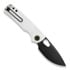 Couteau pliant Vosteed Porcupine - Blackwash - G10, blanc