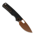 Vosteed Porcupine - Copper Dune - G10 folding knife, black